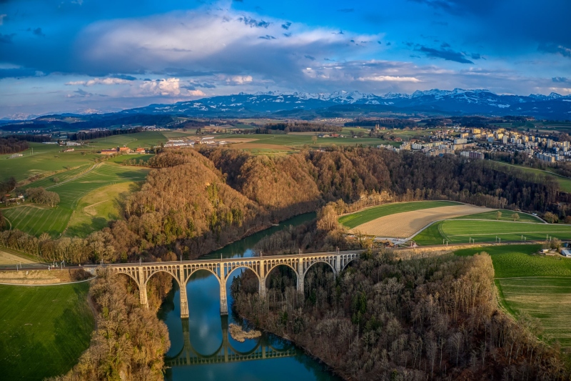 Grandfey-Viadukt Grandfey-Viadukt