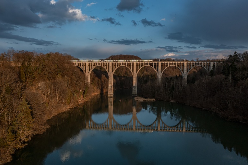 Grandfey-Viadukt Grandfey-Viadukt