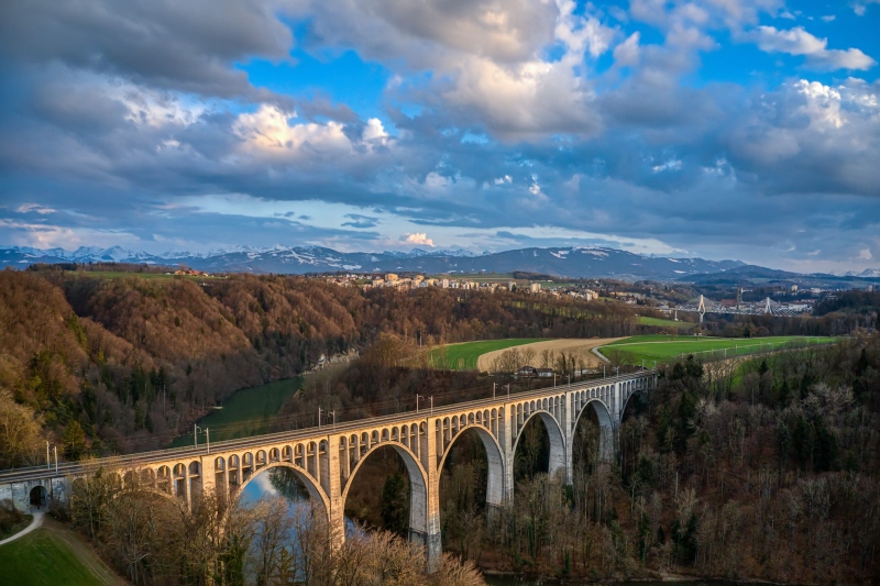 Grandfey-Viadukt Grandfey-Viadukt