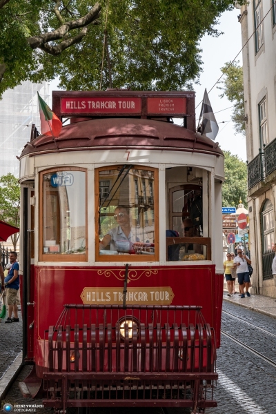 Strassenbahn Lissabon Portugal Strassenbahn Lissabon Portugal
