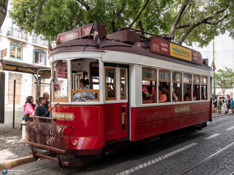 Strassenbahn Lissabon Portugal Strassenbahn Lissabon Portugal