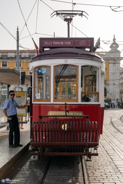 Strassenbahn Lissabon Portugal Strassenbahn Lissabon Portugal