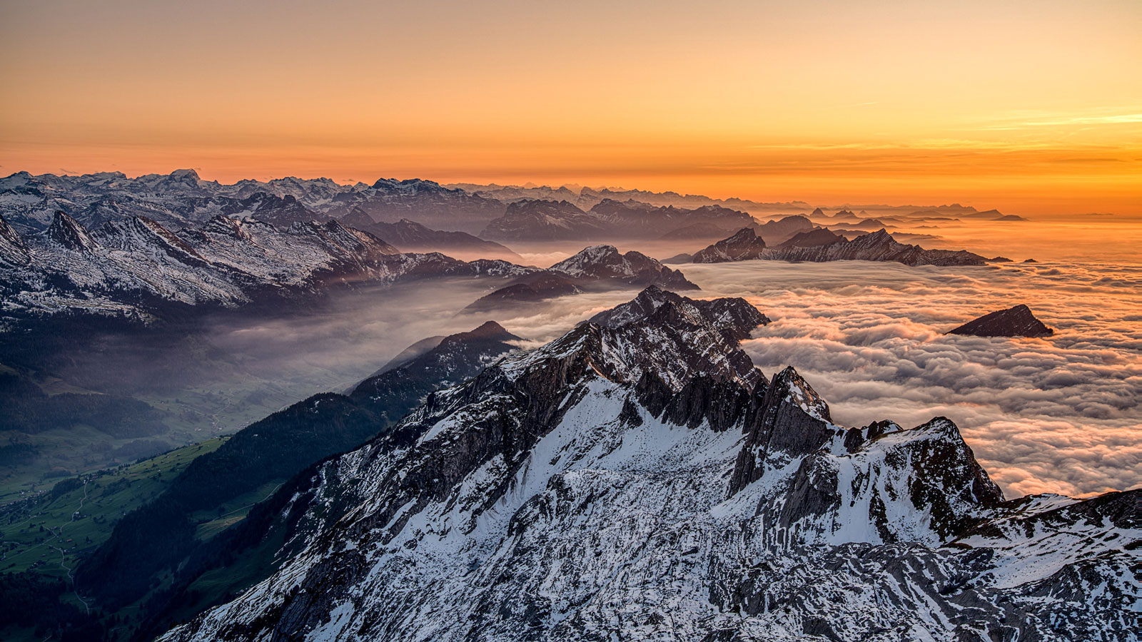 Aussicht vom Säntis