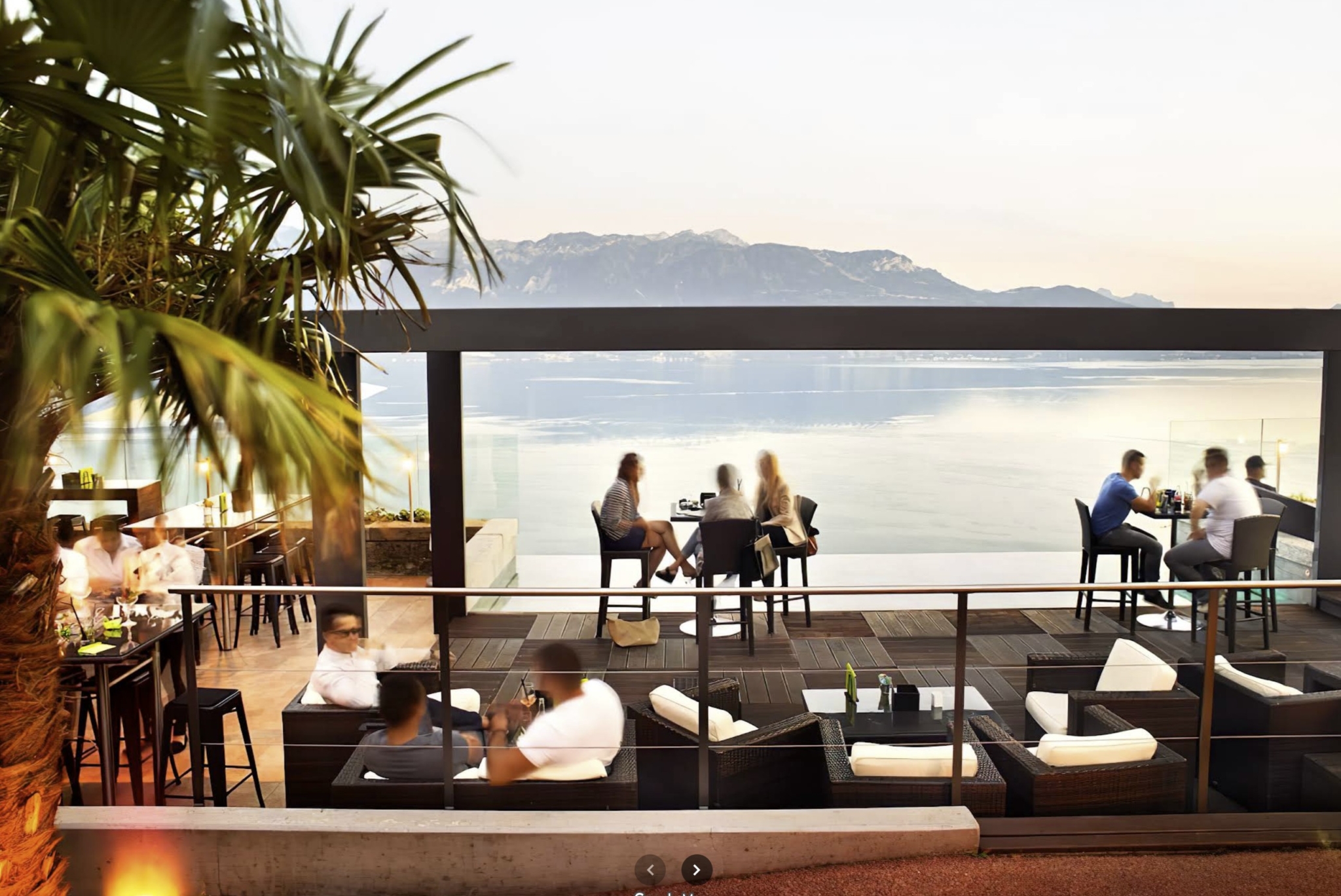 Le Baron Tavernier: Le Deck Restaurant